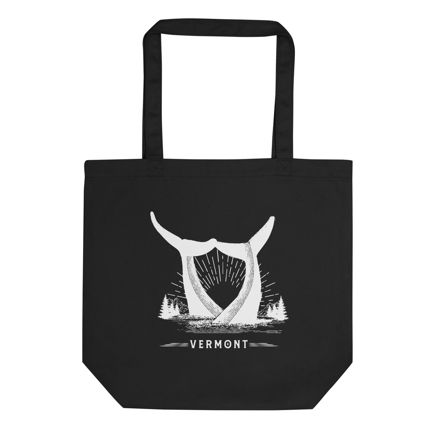 Whales Tails Vermont Eco Tote Bag