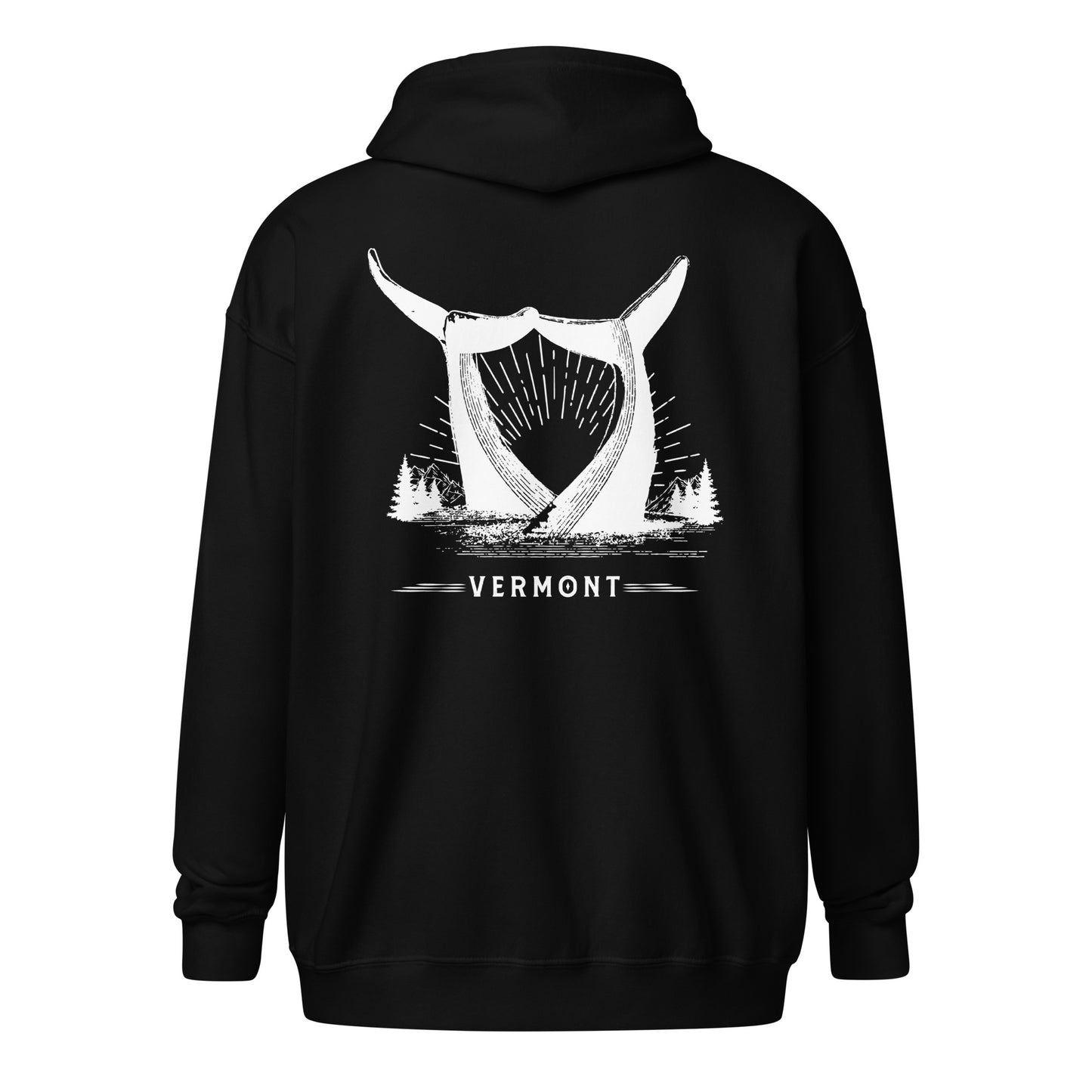 Whales Tails Unisex heavy blend zip hoodie